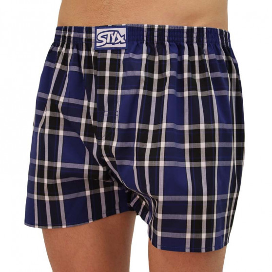 Boxershorts för herrar Styx klassisk elastisk flerfärgad (A832)