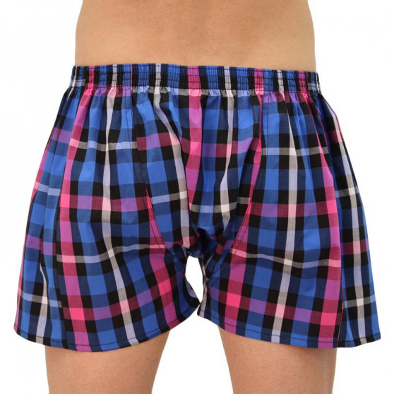 Boxershorts för herrar Styx klassisk elastisk flerfärgad (A835)