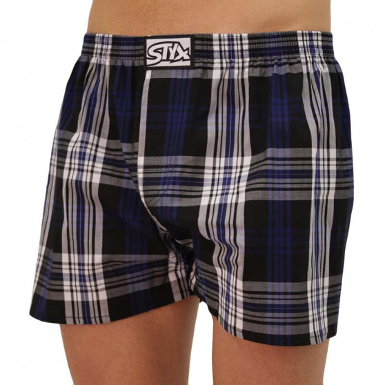 Boxershorts för herrar Styx klassisk elastisk flerfärgad (A840)