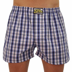 Boxershorts för herrar Styx klassisk elastisk flerfärgad (A106)