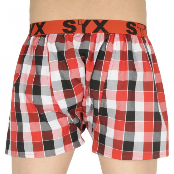 Boxershorts för herrar Styx sport elastisk flerfärgad (B831)