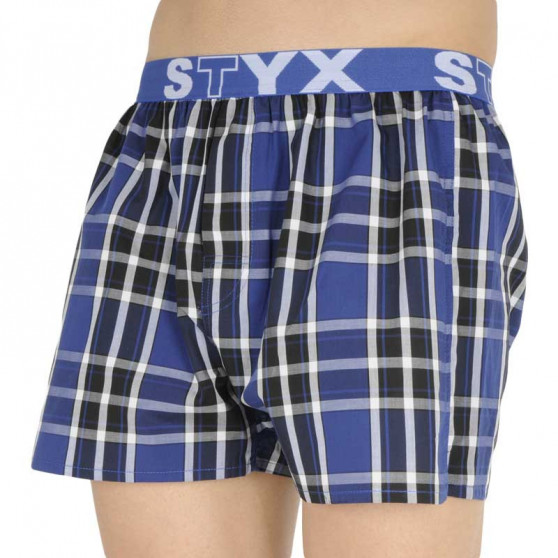 Boxershorts för herrar Styx sport elastisk flerfärgad (B832)