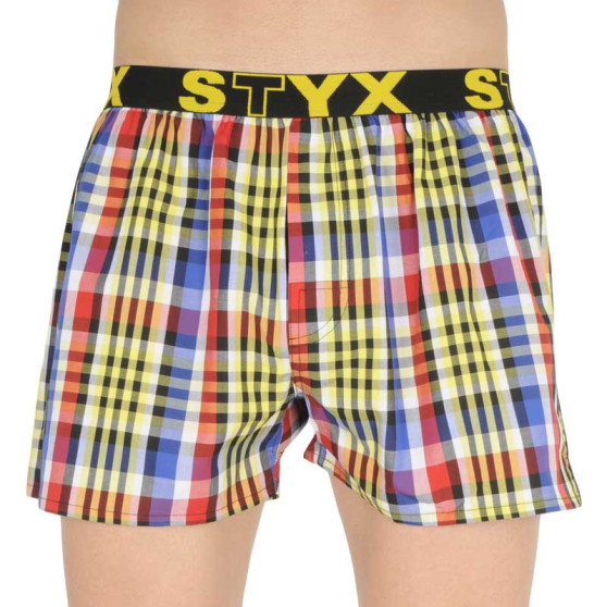 Boxershorts för herrar Styx sport elastisk flerfärgad (B833)