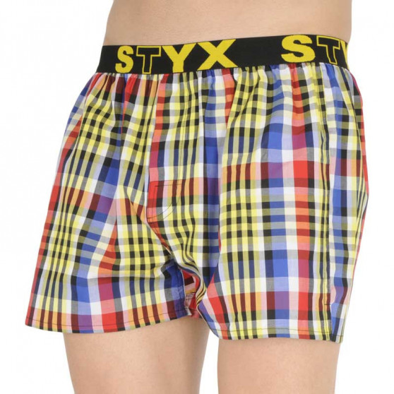 Boxershorts för herrar Styx sport elastisk flerfärgad (B833)