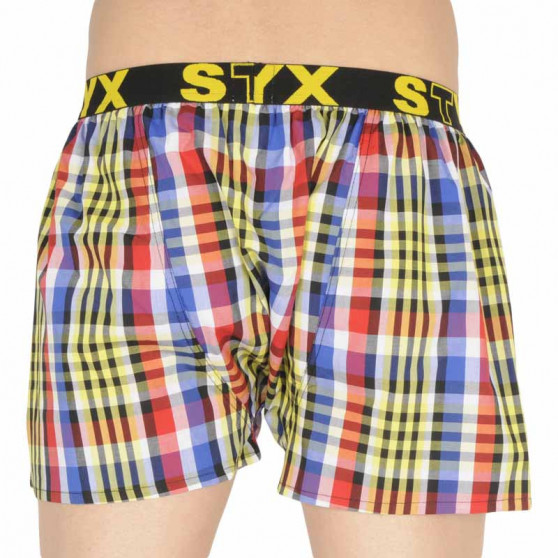 Boxershorts för herrar Styx sport elastisk flerfärgad (B833)