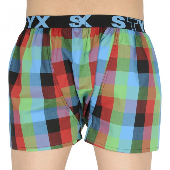 Boxershorts för herrar Styx sport elastisk flerfärgad (B836)