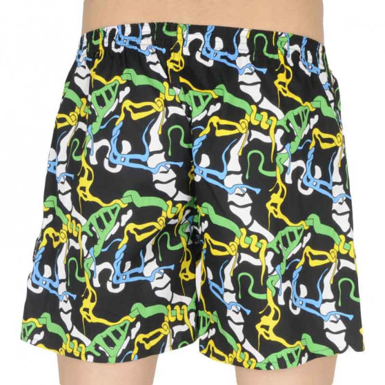 Hemma boxershorts för herrar med fickor Styx jungle (D956)