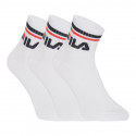 3PACK strumpor Fila vit (F9398-300)