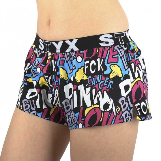 Damshorts Styx art sports gummi Pink Bubble (T1058)