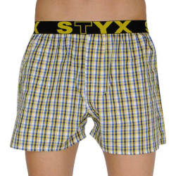 Boxershorts för herrar Styx sport elastisk flerfärgad (B107)