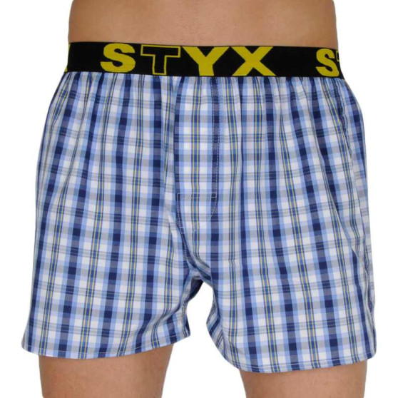 Boxershorts för herrar Styx sport elastisk flerfärgad (B106)