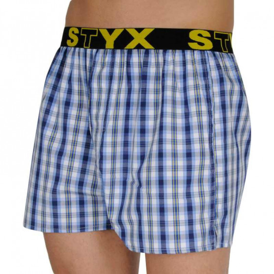 Boxershorts för herrar Styx sport elastisk flerfärgad (B106)