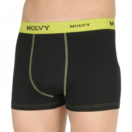 Boxershorts för herrar Molvy svart (MP-1036-BEU)