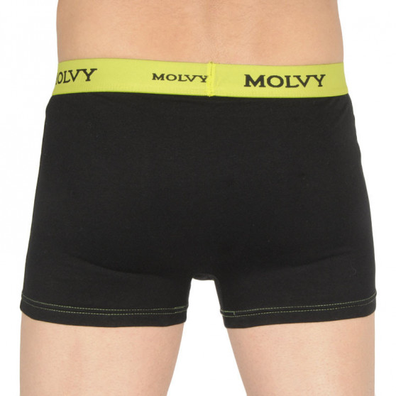 Boxershorts för herrar Molvy svart (MP-1036-BEU)