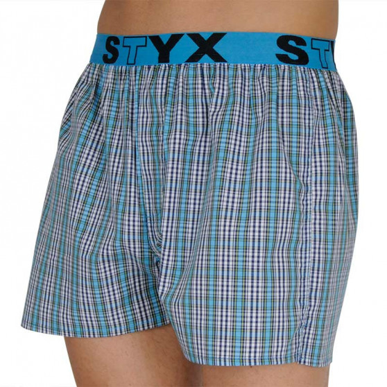 Boxershorts för herrar Styx sport elastisk flerfärgad (B112)