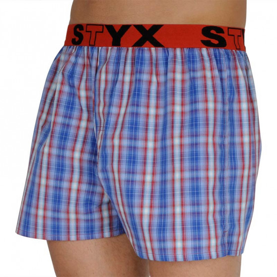 Boxershorts för herrar Styx sport elastisk flerfärgad (B110)