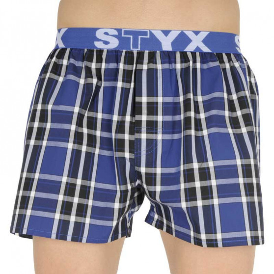 10PACK Boxershorts för herrar Styx sport elastisk flerfärgad (B8313234567890)