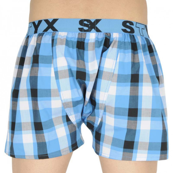 10PACK Boxershorts för herrar Styx sport elastisk flerfärgad (B8313234567890)