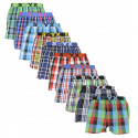 10PACK Boxershorts för herrar Styx sport elastisk flerfärgad (B8313234567890)