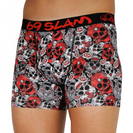 3PACK Boxershorts för herrar 69SLAM fit bamboo mix (PACARS-BB)