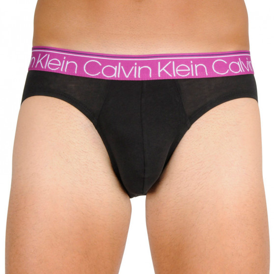 3PACK herrkalsonger Calvin Klein svart (NB2415A-T6D)