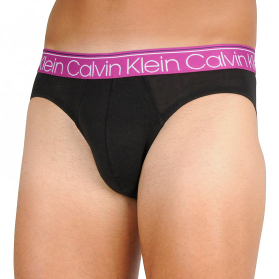 3PACK herrkalsonger Calvin Klein svart (NB2415A-T6D)