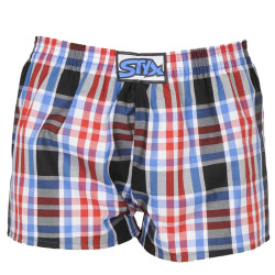 Barnshorts Styx klassisk resår flerfärgad (J837)