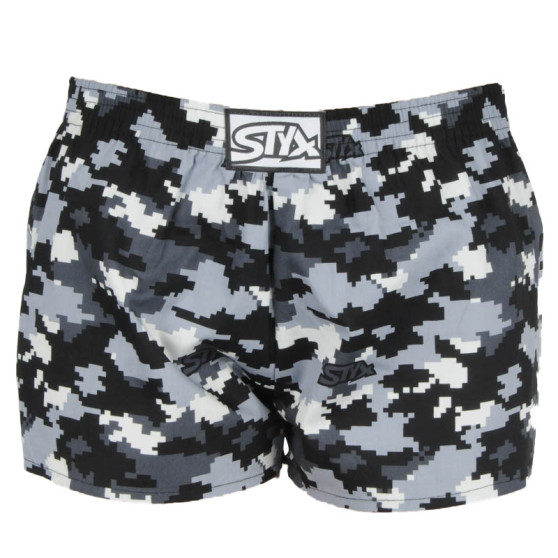 Barn shorts Styx art classic gummi kamouflage digital (J1150)