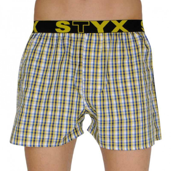 5PACK Boxershorts för herrar Styx sport elastisk flerfärgad (B10107080913)