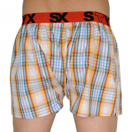 10PACK Boxershorts för herrar Styx sport gummi (B101234567802)