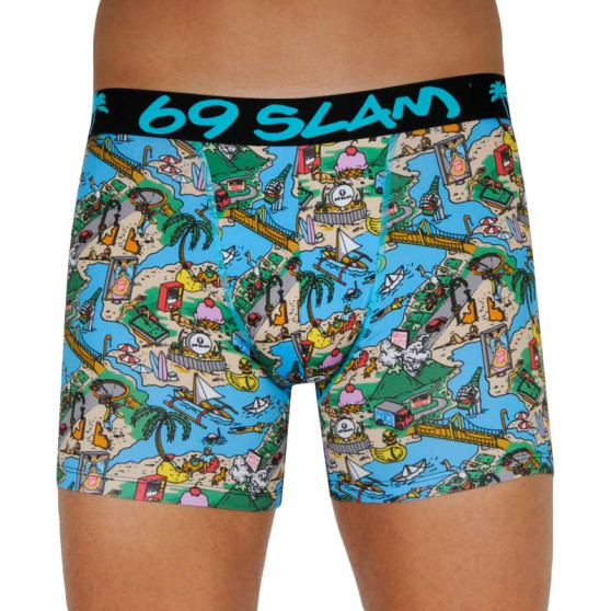 Boxershorts för män 69SLAM fit bali (MBYBAL-PO)