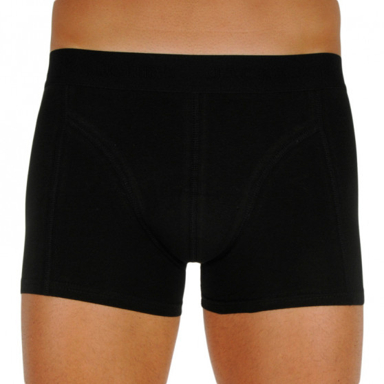 3PACK Boxershorts för herrar Jack and Jones svart (12127816 - black)