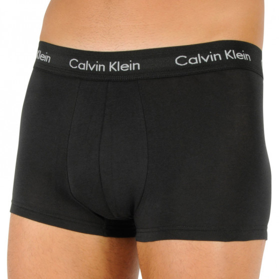 3PACK Boxershorts för herrar Calvin Klein svart (U2664G-WHN)