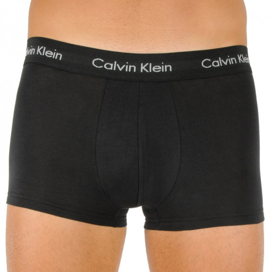 3PACK Boxershorts för herrar Calvin Klein svart (U2664G-WHN)