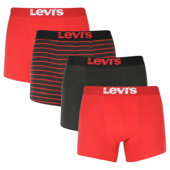 4PACK Boxershorts för herrar Levis multicolour (100003048 001)