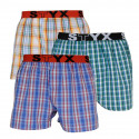 3PACK Boxershorts för herrar Styx sport elastisk flerfärgad (B1051013)