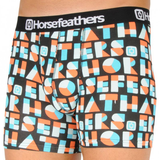 Boxershorts för män Horsefeathers Sidney typo (AM070Z)