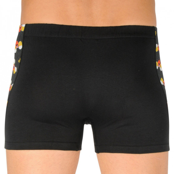 Boxershorts för herrar VoXX svart (Kamil pivo/love)