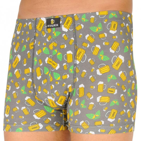 Boxershorts för män VoXX multicolour (Kevin-pivo/malé šedé)