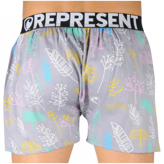 Boxershorts för herrar Represent exclusive Mike herbs grå