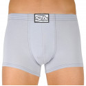 Boxershorts för herrar Styx classic rubber ljusgrå (Q1067)