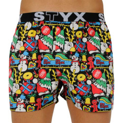 Boxershorts för herrar Styx konst sport gummi jul (B1258)