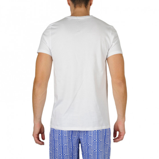 3PACK t-shirt för herrar Calvin Klein vit (NB4012A-100)