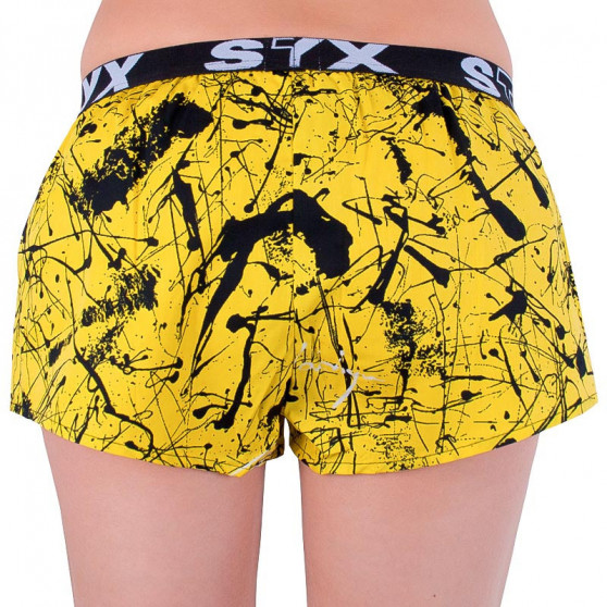 Damshorts Styx art sport gummi Jáchym gul (T751)