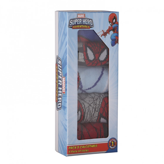 5PACK Barnstrumpor Cerdá Spiderman multicolour (2200007418)