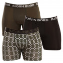 3PACK Funktionella boxershorts för män Bjorn Borg multicolour (10000321-MP003)