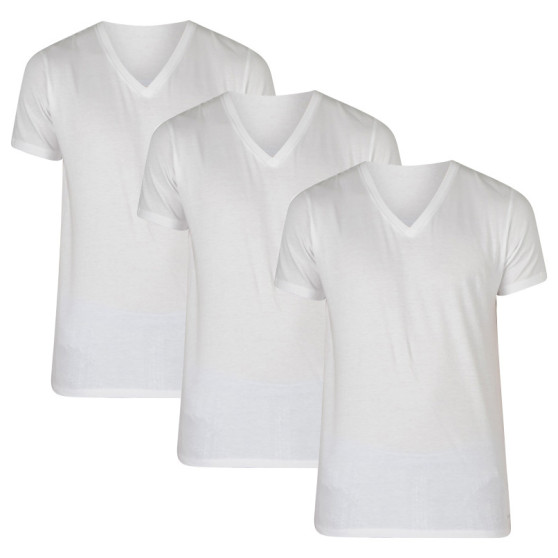 3PACK t-shirt för herrar Calvin Klein vit (NB4012A-100)