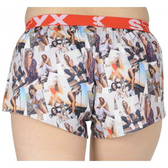 Damshorts Styx art sports gummimodell - begränsad upplaga (T1051)