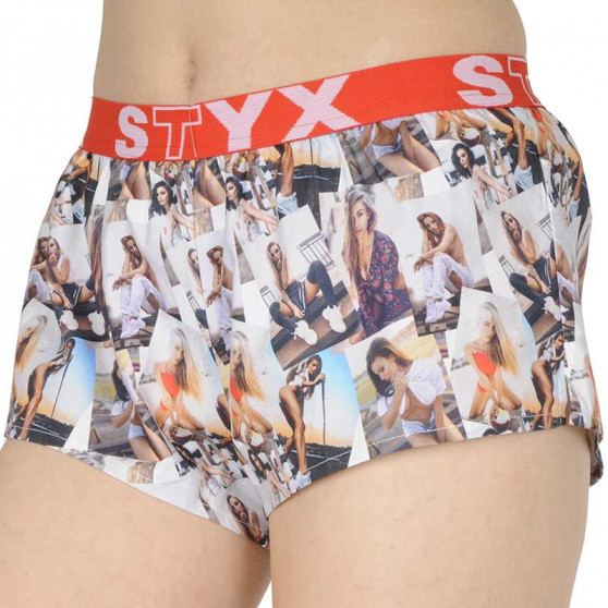 Damshorts Styx art sports gummimodell - begränsad upplaga (T1051)