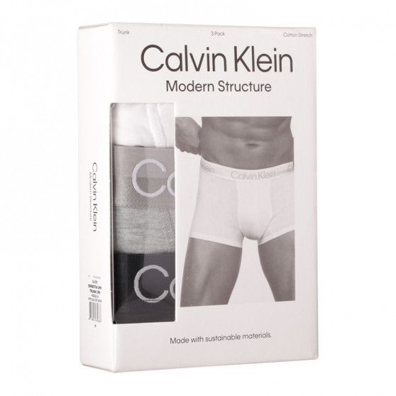 3PACK Boxershorts för herrar Calvin Klein multicolour (NB2970A-UW5)